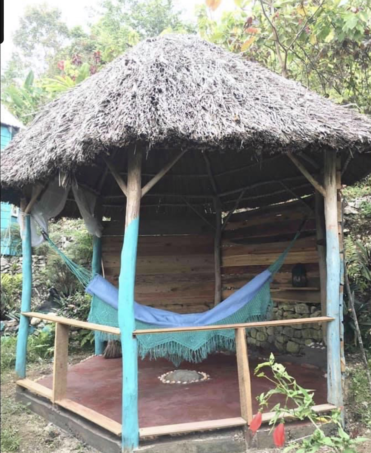 Relax in the comfy hammock and while away the hours